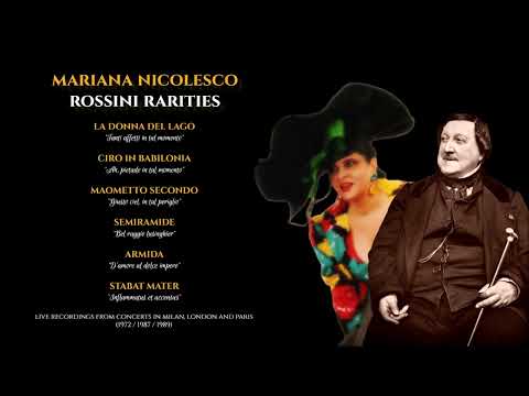 MARIANA NICOLESCO - ROSSINI RARITIES