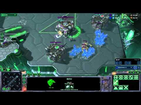 practice HotS Terran Beginner Build Order  Bronze Gold all matchups  15 Gas Expand