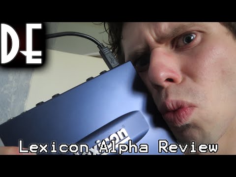 Lexicon Alpha Review