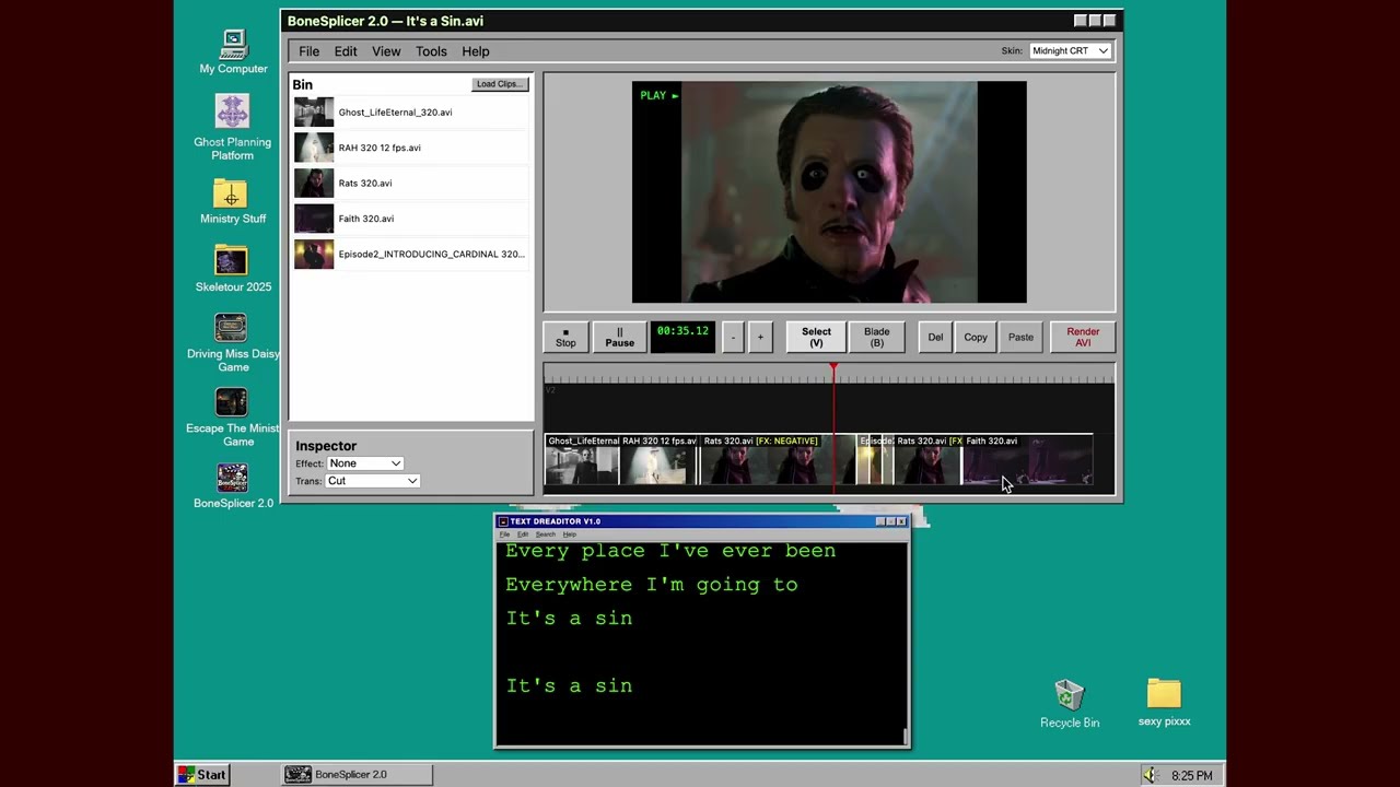 Ghost - It's A Sin (Official Audio) - YouTube
