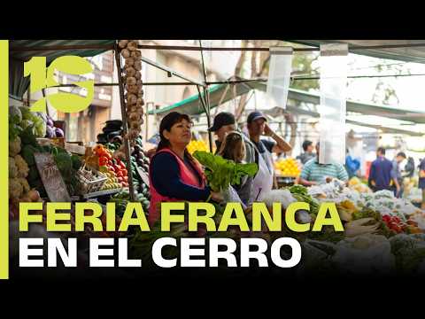 Llega por primera vez la Feria Franca en Cerro de las Rosas
