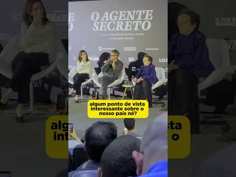 O AGENTE SECRETO | Kleber Mendonça Filho fala sobre desejo de que o filme atinja jovens