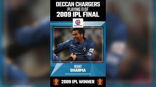 Deccan Chargers Members Of 2009 IPL Winning Team | #shorts