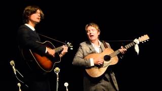 The Milk Carton Kids - Stealing Romance - live unplugged Freiheiz Munich München 2013-09-12