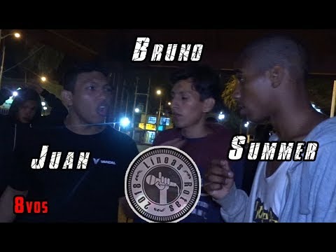SUMMER vs JUAN vs BRUNO - Octavos - LINEAS ROTAS Audicion "Cabañita Under" 12/01/18