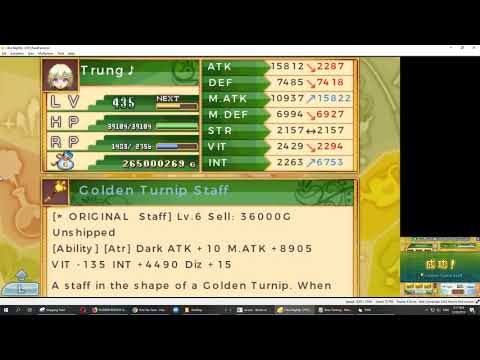Rune Factory 4 - Make a Best Wand/Staff possible