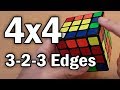 4x4 Yau Method: 3-2-3 Edge Pairing (+ special cases)