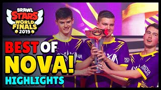 BEST of NOVA Esports | Brawl Stars World Finals Highlights - Part 1 video
