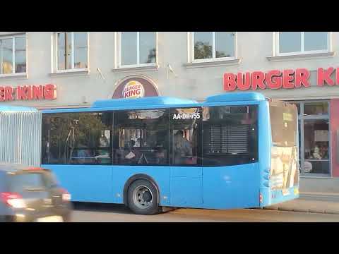 MERCEDES CONECTO AA-DR-755 PÓTOL EGY BKV-S  BUSZ  ARRIVÁS BUSZ 196A  VONALÁN  RITKA PÓTLÁS KŐBÁNYÁS