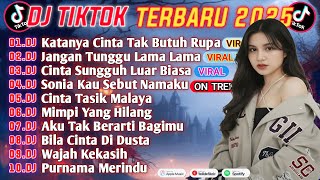 Download lagu DJ VIRAL TIKTOK TERBARU 2026||DJ KATANYA CINTA TAK BUTUH RUPA||DJ JANGAN TUNGGU LAMA LAMA FULL BASS🔥 mp3