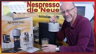 Nespresso Vertuo Next Kaffeekapselmaschine [ Unboxing & erste Tasse Kaffee ] Kaffeemaschine Review
