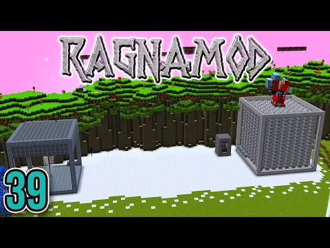 EPIC Minecraft Ragnamod: We REACH for the floor! 🎮