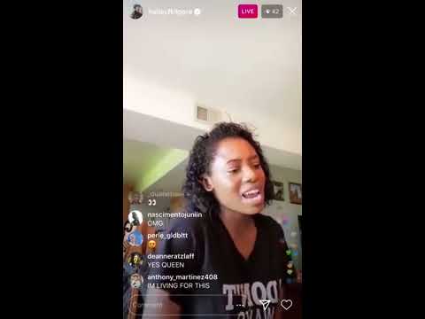 Hailey Kilgore singing Home from The Wiz (Instagram Live)