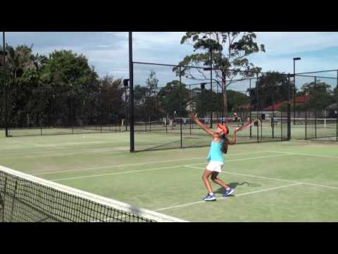 Tennis Talent 10yr old Milana