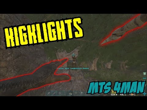 FRESH WIPE ? | PVP HIGHLIGHTS WEEK 1 | MTS 4 Man PvP Servers S3 | ARK Survival Evolved
