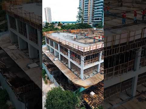 Edifício Grand Residence - A gigante torre está subindo, Imperatriz-Ma #drone #shorts #2026 🏙️