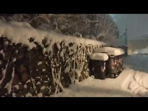 Neve Piemonte, le straordinarie immagini da Roccavione
