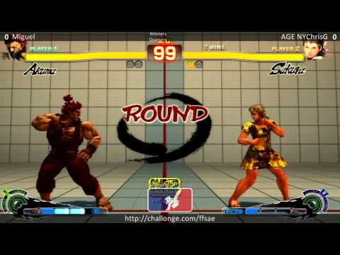 FFS2 SSF4AE - Miguel Vs. AGE NYChrisG