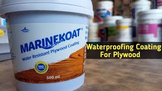 Waterproofing Coating for Plywood