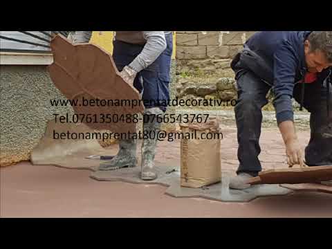 Beton Amprentat Deleni - Mehedinti Tel.0761350488 -0766543767