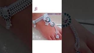 Download lagu teo ring payal // silver pagpan #bridalpayalnew #anklets2023 #shorts mp3