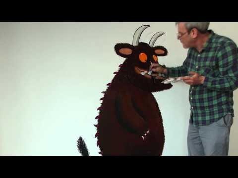 Gruffalo World - Axel Scheffler paints the Gruffalo