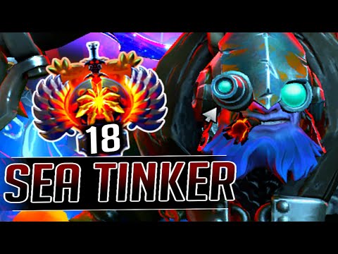 SEA PRO TINKER RANK18 | DOTA 2 TINKER GAMEPLAY