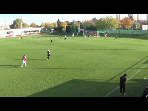 9.kolo WU18 21/22: Slavia - Hradec Králové 10:0 (5:0), 1. poločas