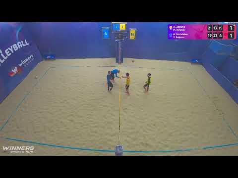 13:25 A. Zabuha / M. Kyselov - A. Matvieiev / Y. Sulyma 18.11.2022 | Winners Beach Volleyball