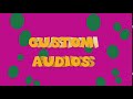 Custom Audios SUBSCRIBE