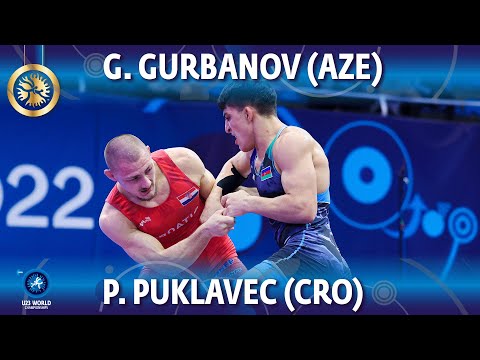 Gurban Gurbanov (AZE) vs Pavel Puklavec (CRO) - Final // U23 World Championships 2022 // 72kg