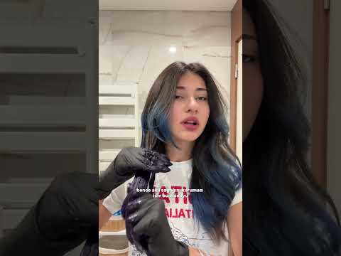 Saçımı Mora Boyadım 🥳