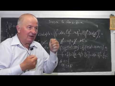 1/2 1044 Sisteme de ecuatii neliniare (omogene simetrice) Integrale definite Ecuatii irationale C 12