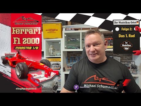 DeAgostini Michael Schumacher Formula 1 F1 2000 Ferrari in 1:8 scale Issue 3: The first wheel
