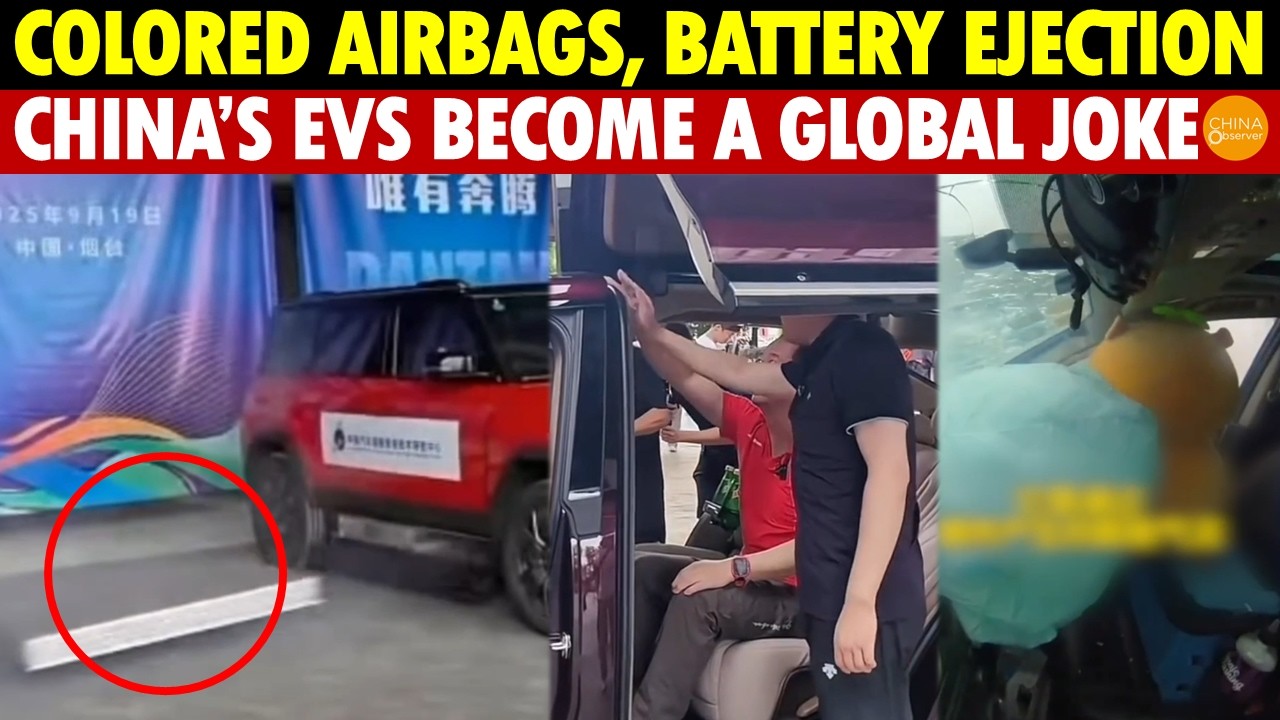 Ejectable Batteries, Color Airbags, Touchless Doors—China EVs’ Most Useless Features