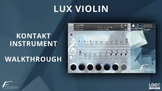 Video thumbnail for Lux Violin // David Forner // Kontakt Instrument // Walkthrough by Loot Audio