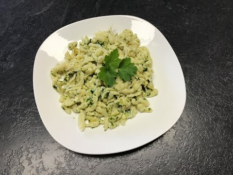 spaetzels pâtes alsaciennes/Alsatian pasta spaetzel recipe