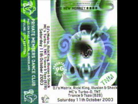 Dj's Matrix & Ricki King ~ Mc's Turbo-D & TnT @ The New Monkey.