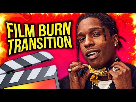 FILM BURN TRANSITION EFFECT - FINAL CUT PRO X