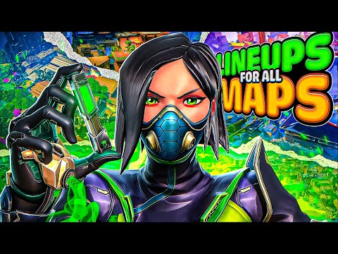 BEST Viper Lineups for ALL MAPS 2026 Valorant Guide🧪