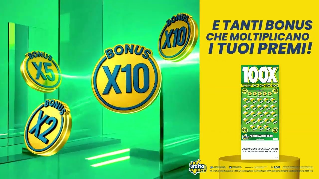 è arrivato 100X NEW