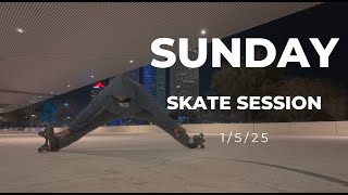 First Practice Of The New Year!  Sunday Skate Session 1/5/25