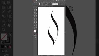 Calligraphic Flower Design Adobe Illustrator #Agdesigner #illustrator #graphicdesign