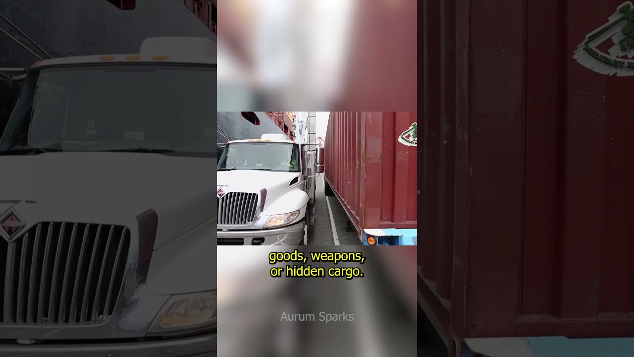 This Devices Scan Trucks and Containers with X-Ray!