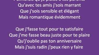 Keen'v : Prince Charmant ( Paroles )