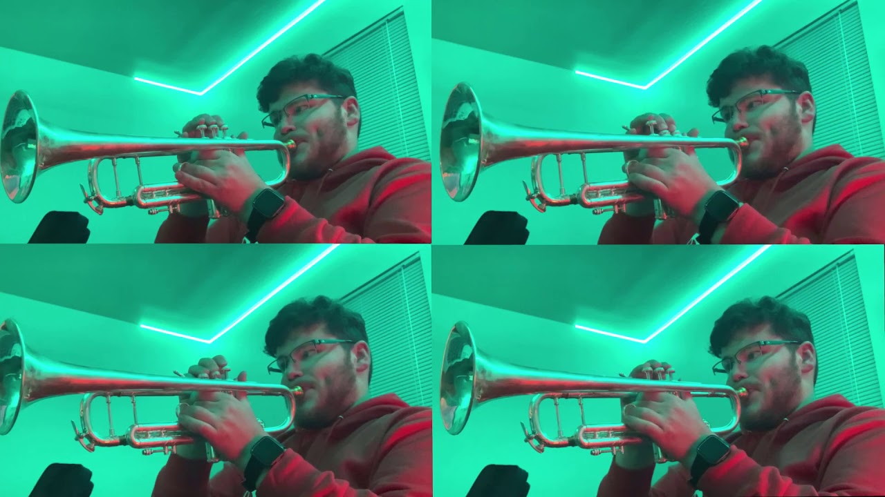 Mario Theme Trumpet Quartet