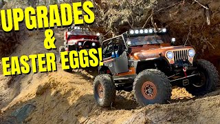 SCX10 iii Jeep CJ7 Upgrades & Easter Eggs!