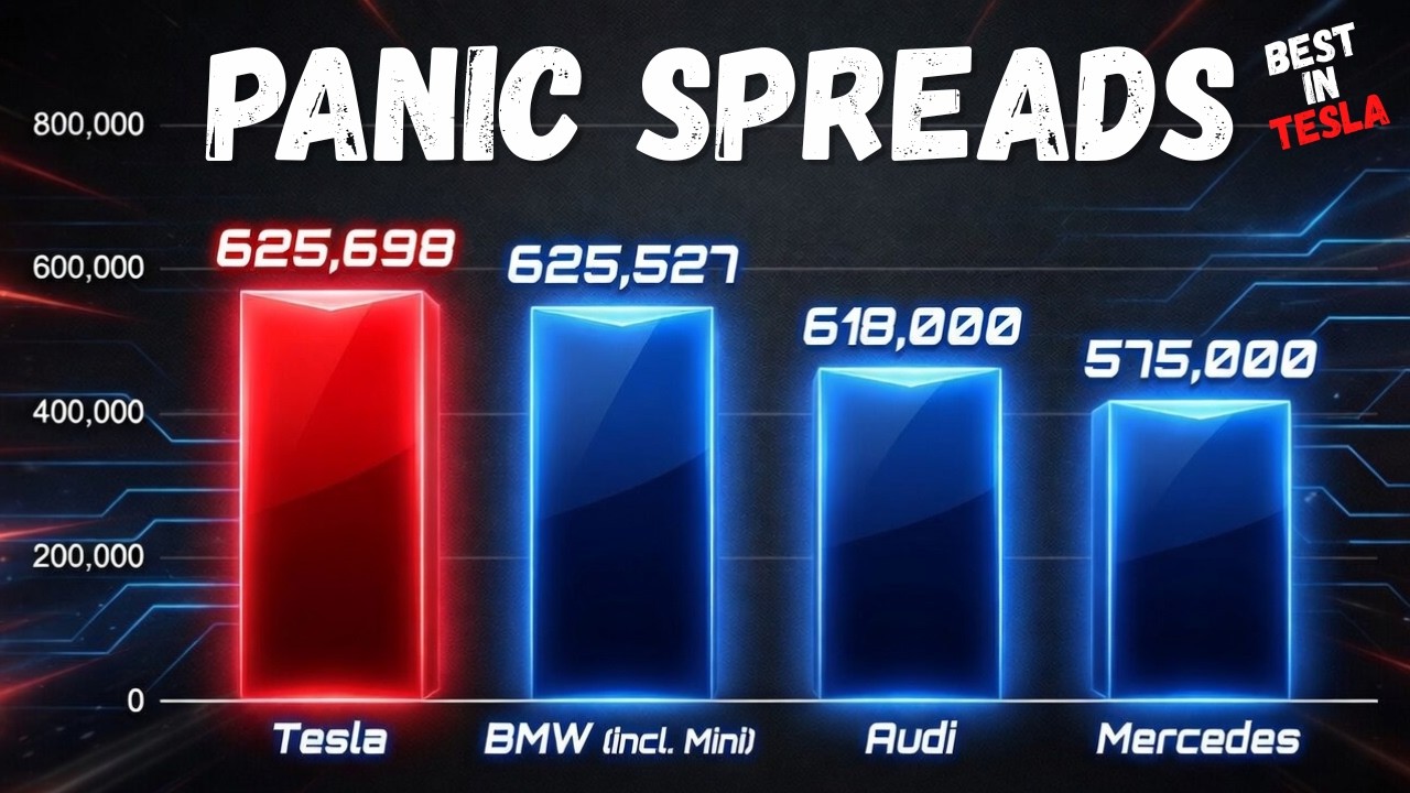 German Auto Brands Hit Historic Lows - Losing Their Edge in China - Tesla Sells 6x More 🤯