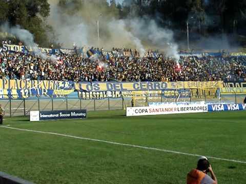 "salida EVERTON caracas" Barra: Los del Cerro &bull; Club: Everton de Viña del Mar