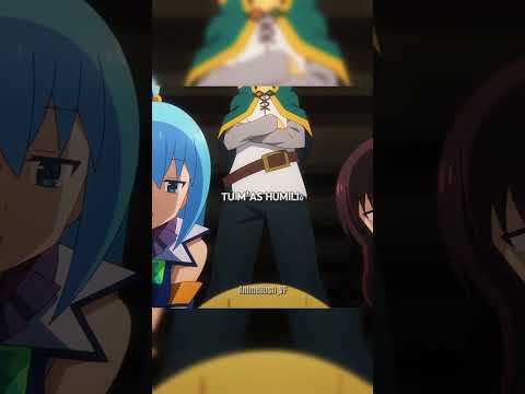 Kazuma chatouille Darkness mais elle se fait des idées comme d'habitude 😂 | Konosuba